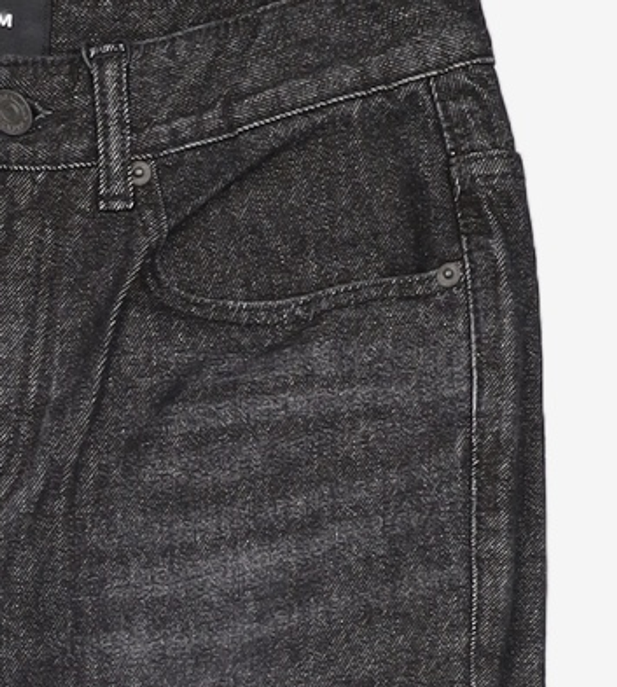 페이탈리즘(FATALISM) #0215 Melt black straight fit 44