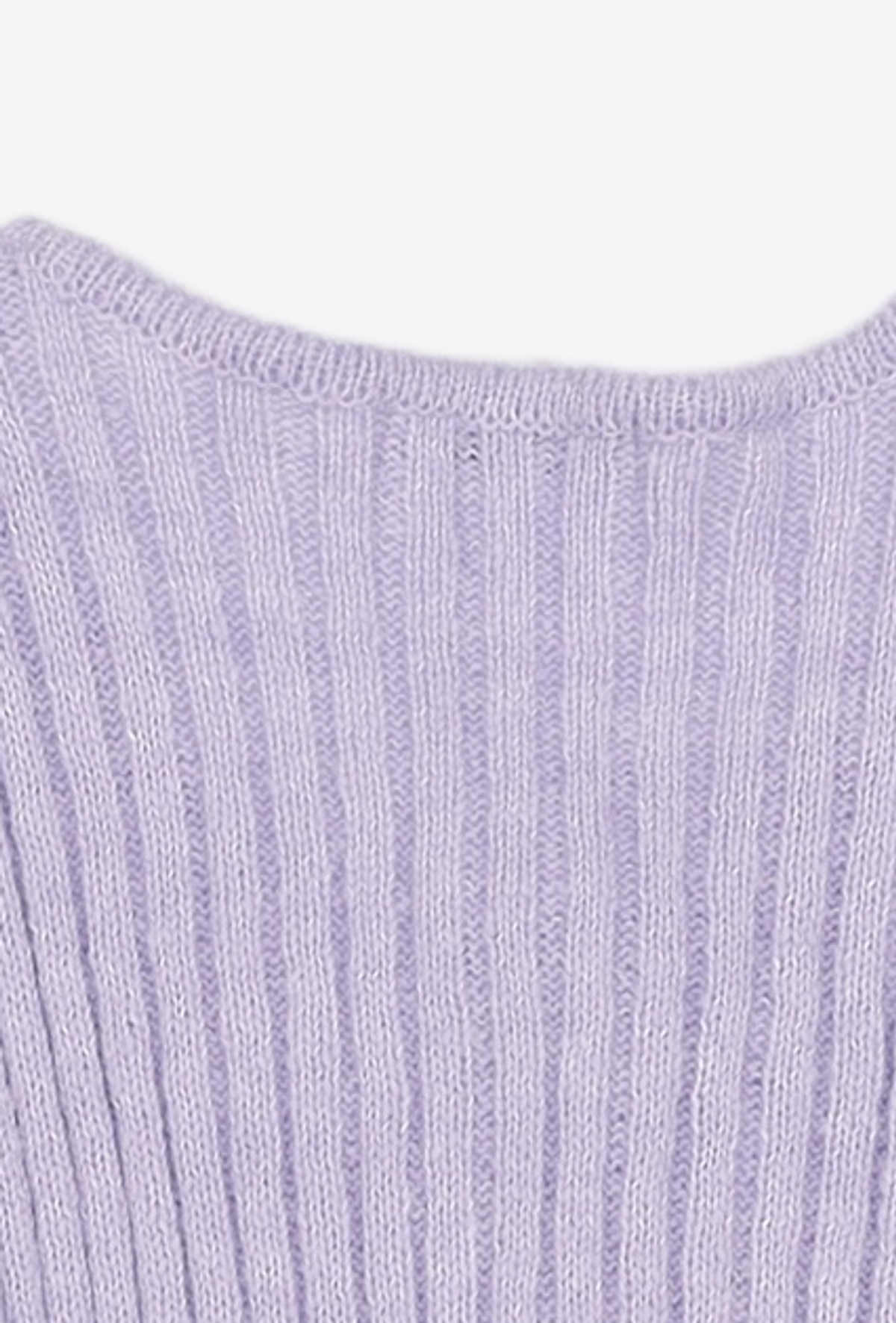 미쏘(MIXXO) 레이스업 골지 가디건_MIWCKE118T M