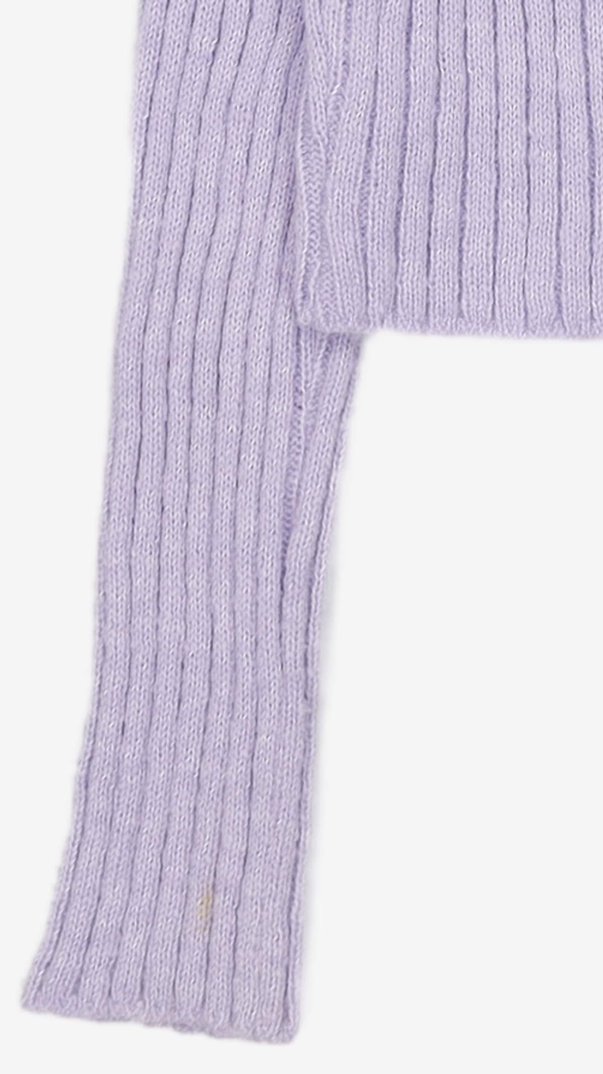 미쏘(MIXXO) 레이스업 골지 가디건_MIWCKE118T M