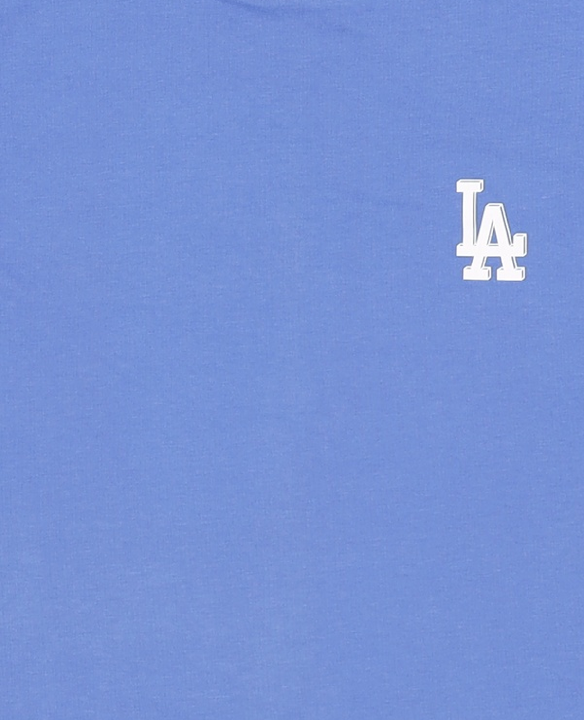 엠엘비(MLB) 로고 베이직 반팔 티셔츠 LA (BLUE) XS