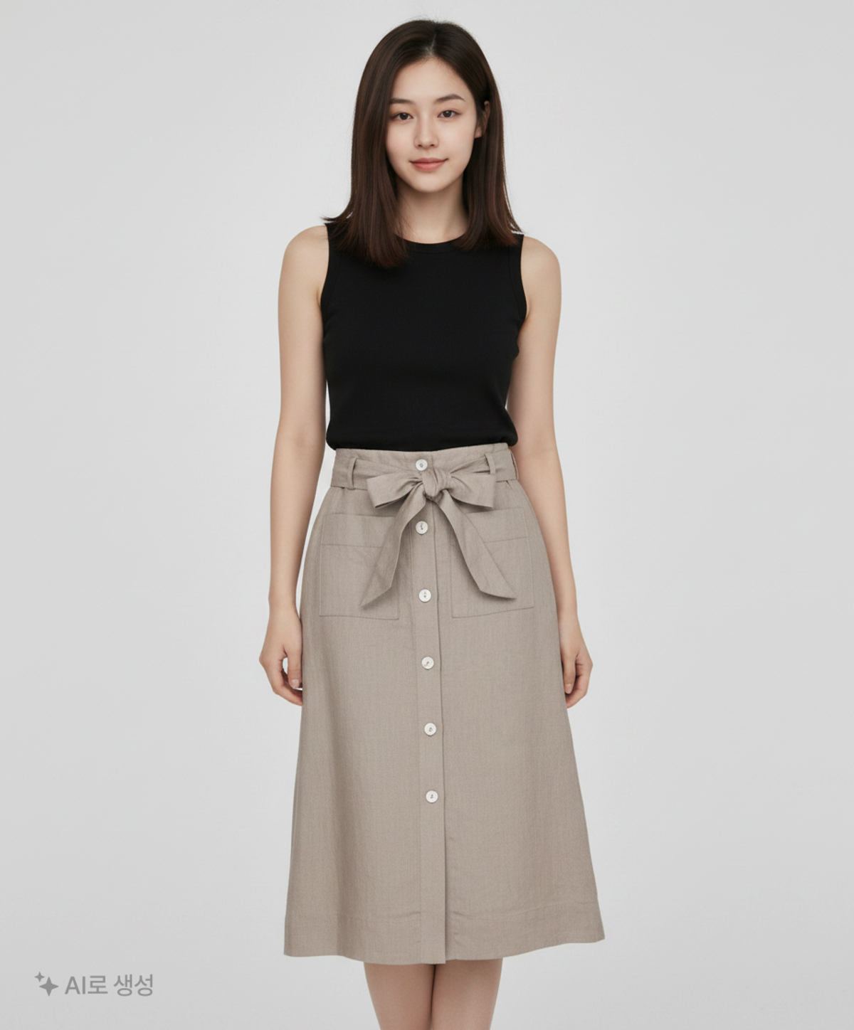 망고(MANGO) 롱스커트 XS