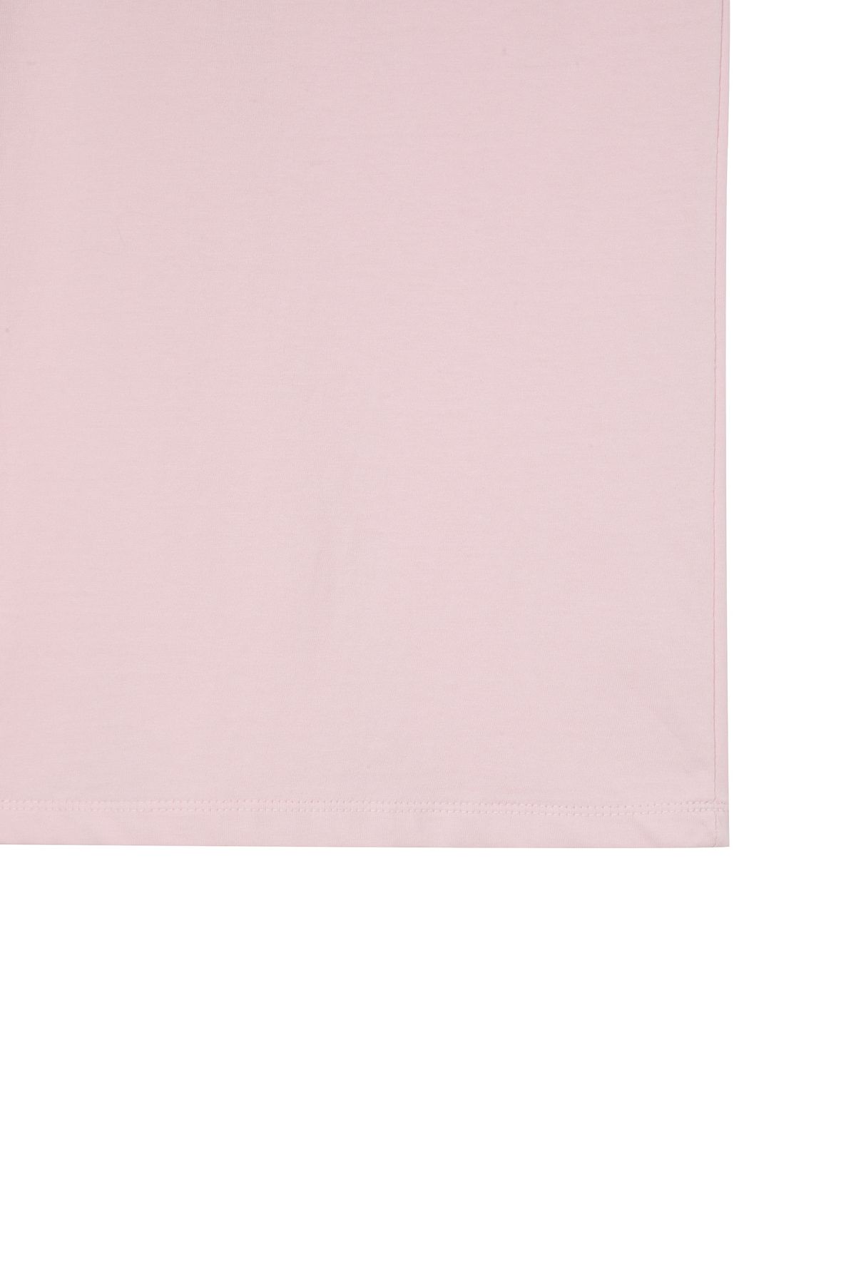 다이닛(DEINET) D LETTERING GRAPHIC OVERSIZED T-SHIRT IN LIGHT PINK