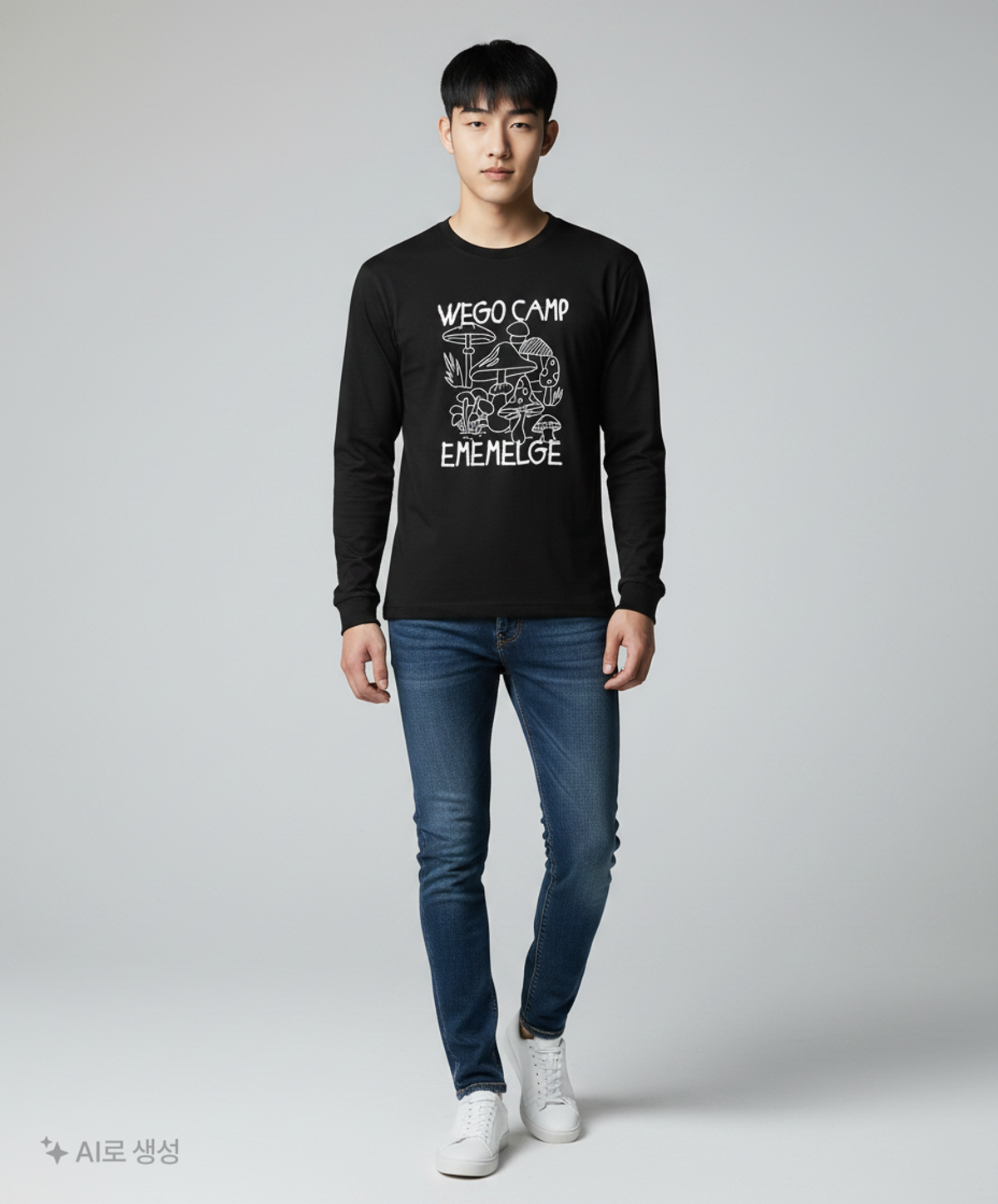 엠엠엘지(MMLG) [Mmlg] MUSHROOMS LSV-T (BLACK) L