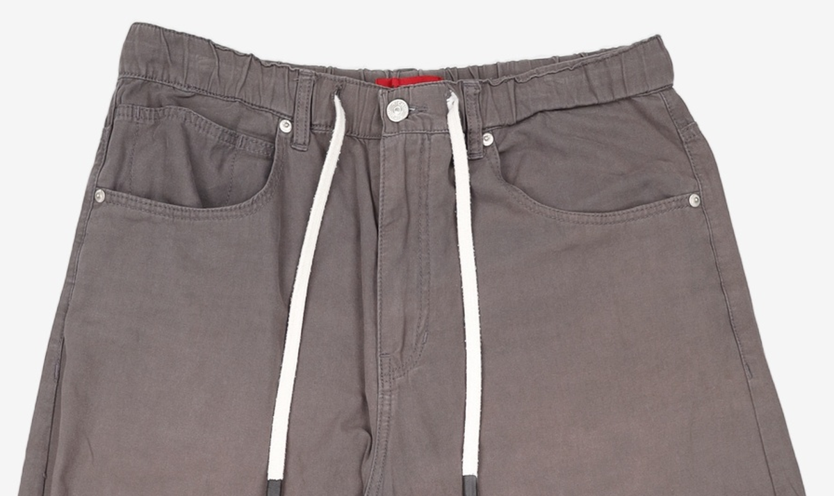 기철(KICHUL) EASY OR EASY BALLOON PANTS (DARK GREY) FREE