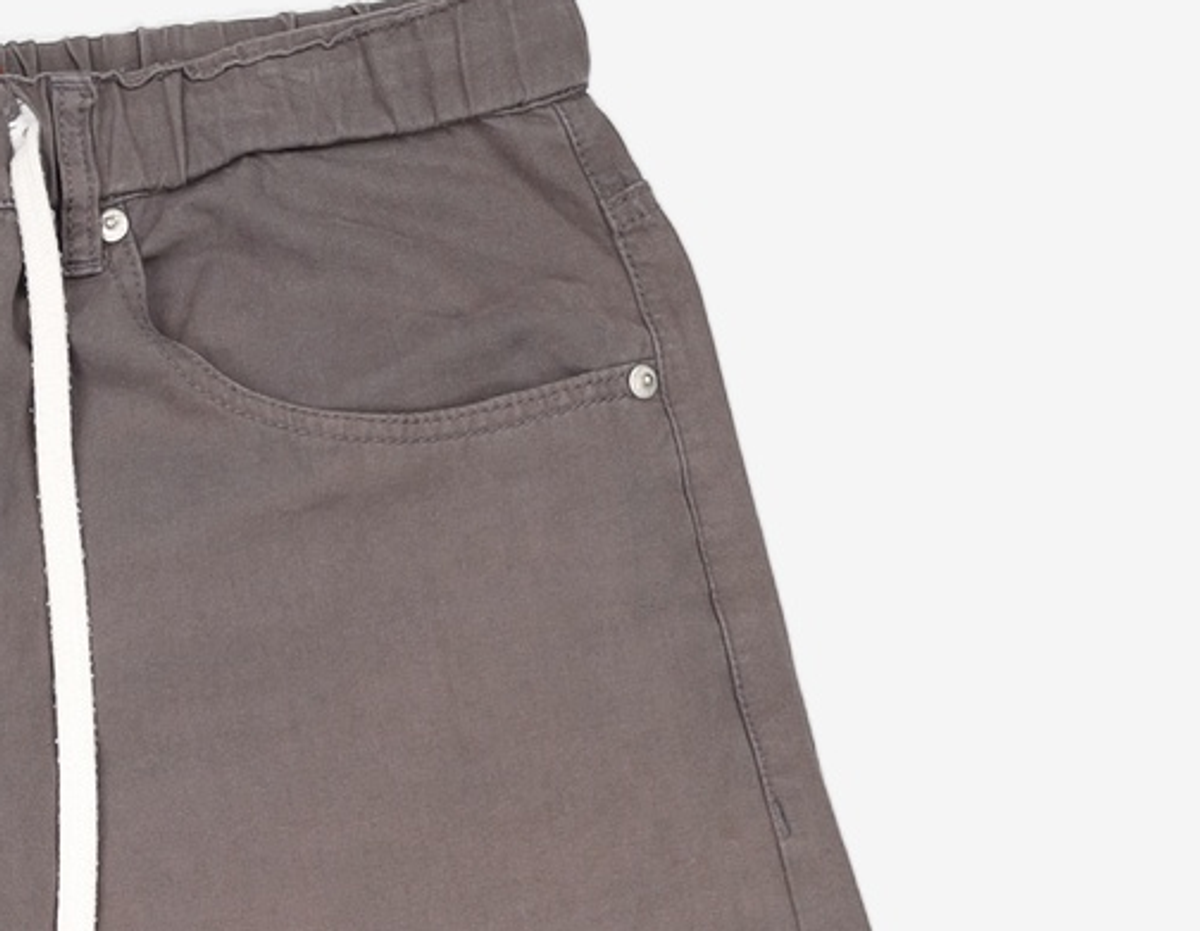 기철(KICHUL) EASY OR EASY BALLOON PANTS (DARK GREY) FREE
