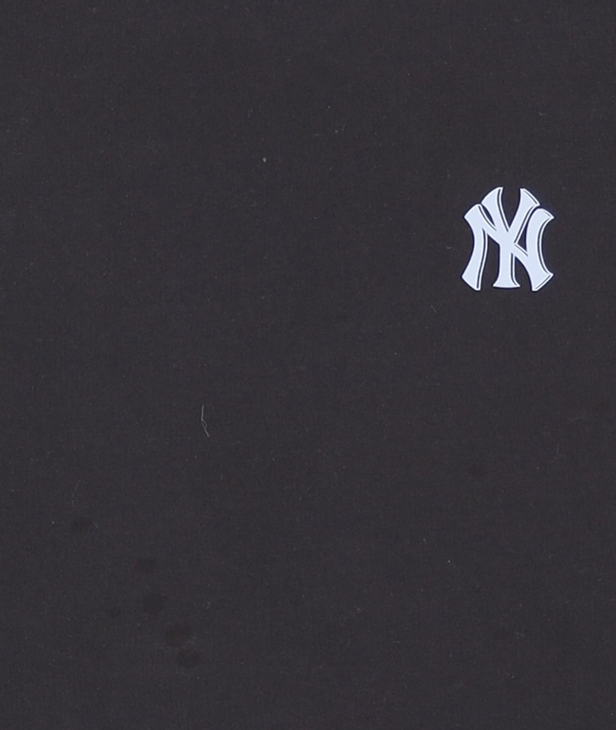 엠엘비(MLB) 로고 베이직 반팔 티셔츠 NY (BLACK) XS