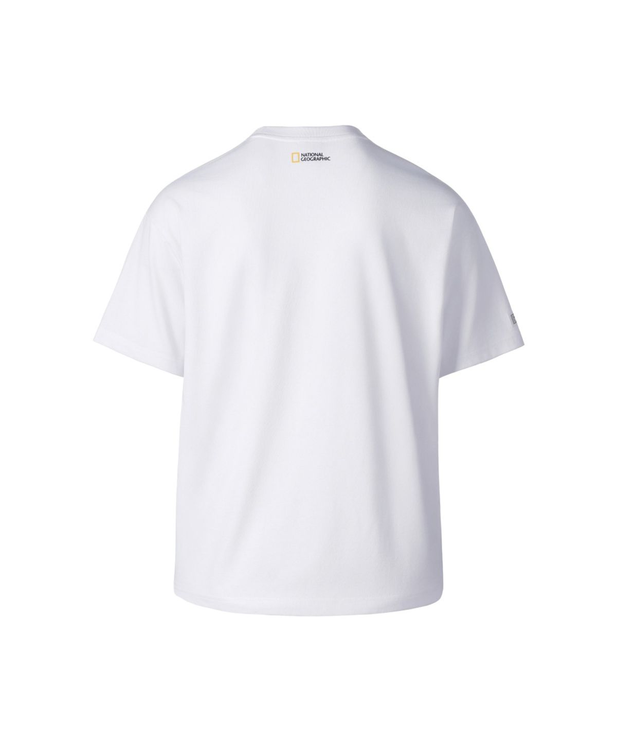 내셔널지오그래픽(NATIONALGEOGRAPHIC) [K-HERITAGE] 자개 세미오버핏 그래픽 티셔츠 WHITE N262UTS636