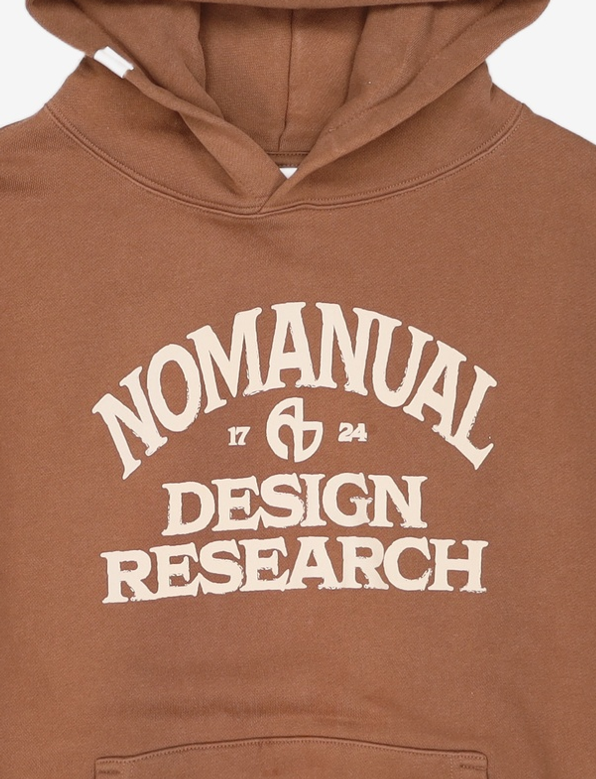 노매뉴얼(NOMANUAL) A.G HOODIE - BROWN M