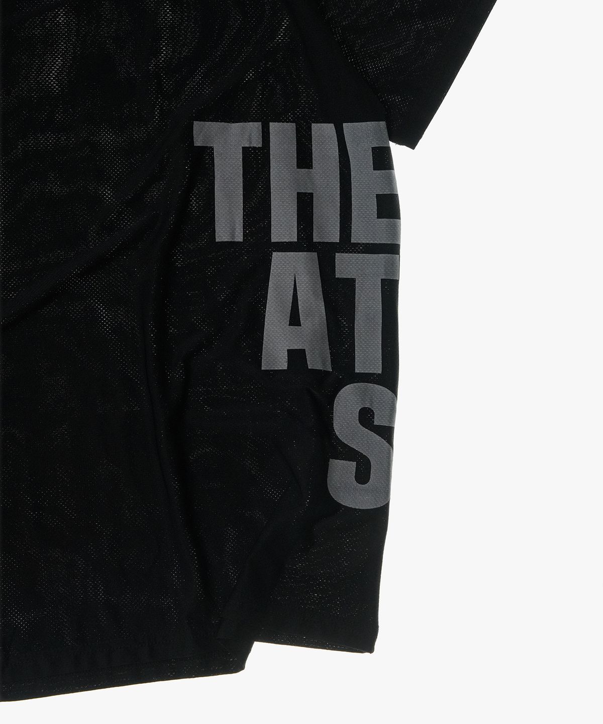 타스 (디아더생츄어리)(TAS (THEATHERSANCTUARY)) 오리진 빅로고 메쉬 반팔 티셔츠 (블랙)