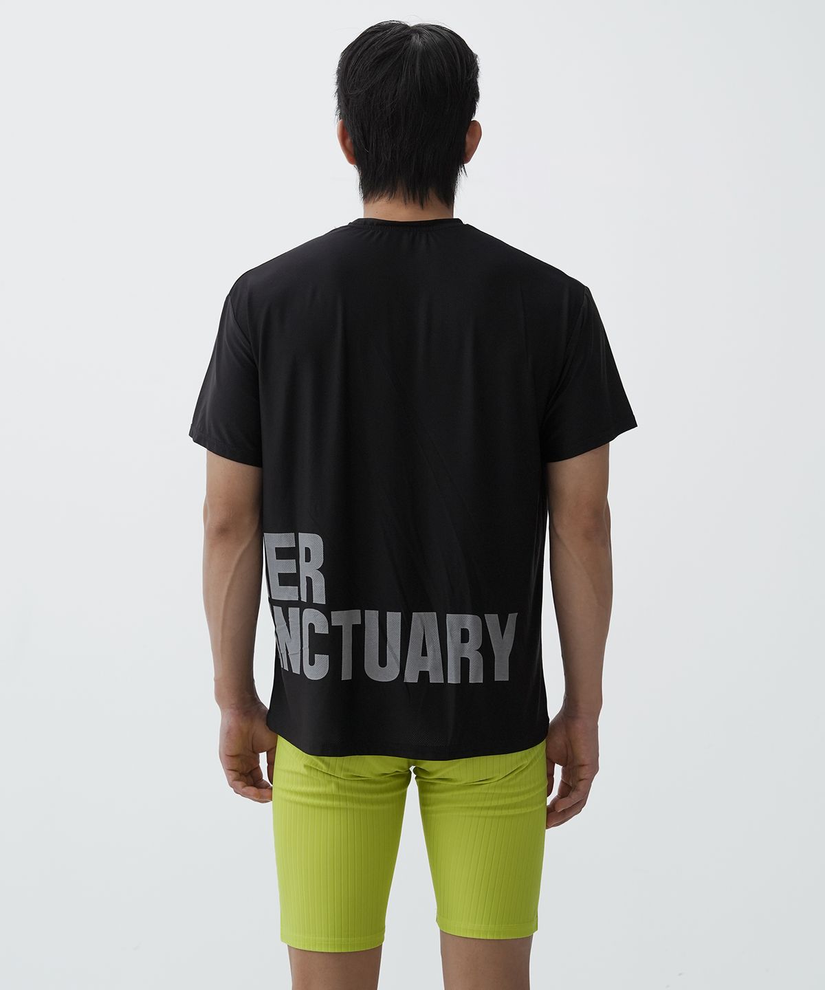 타스 (디아더생츄어리)(TAS (THEATHERSANCTUARY)) 오리진 빅로고 메쉬 반팔 티셔츠 (블랙)