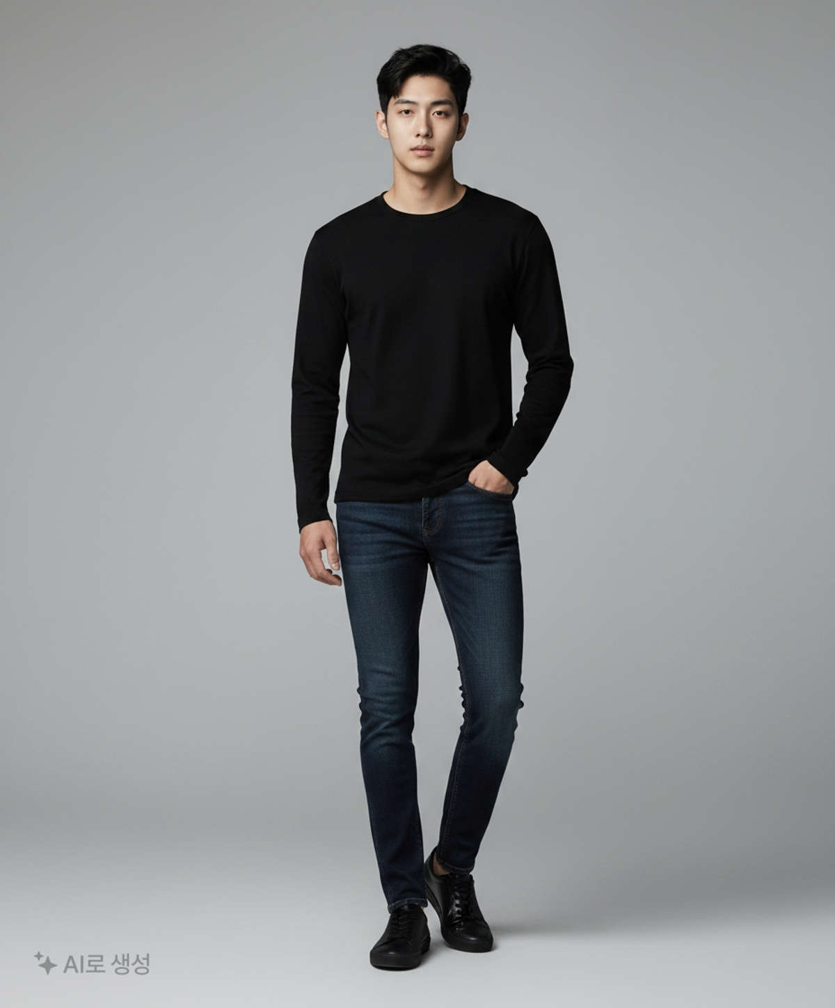 무신사 스탠다드(MUSINSA STANDARD) 긴소매 티셔츠 XXXL