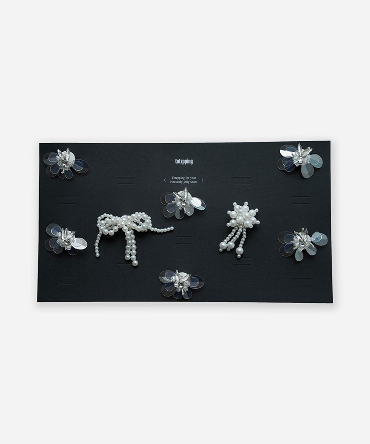 헤븐리젤리(HEAVENLY JELLY) [@kyungwanxon SET] Classic Mule Clear Black