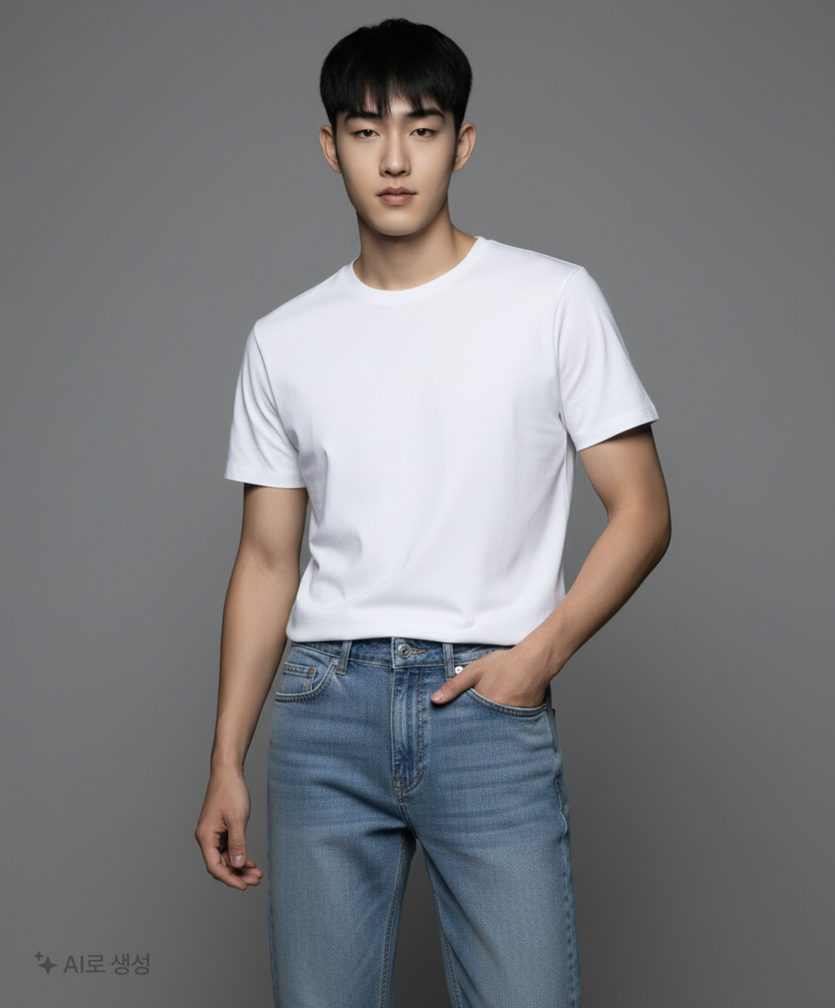 행텐(HANG TEN) 남성 히든밴딩 논페이드 세미와이드 데님팬츠_100(10460-055-202-10) 28