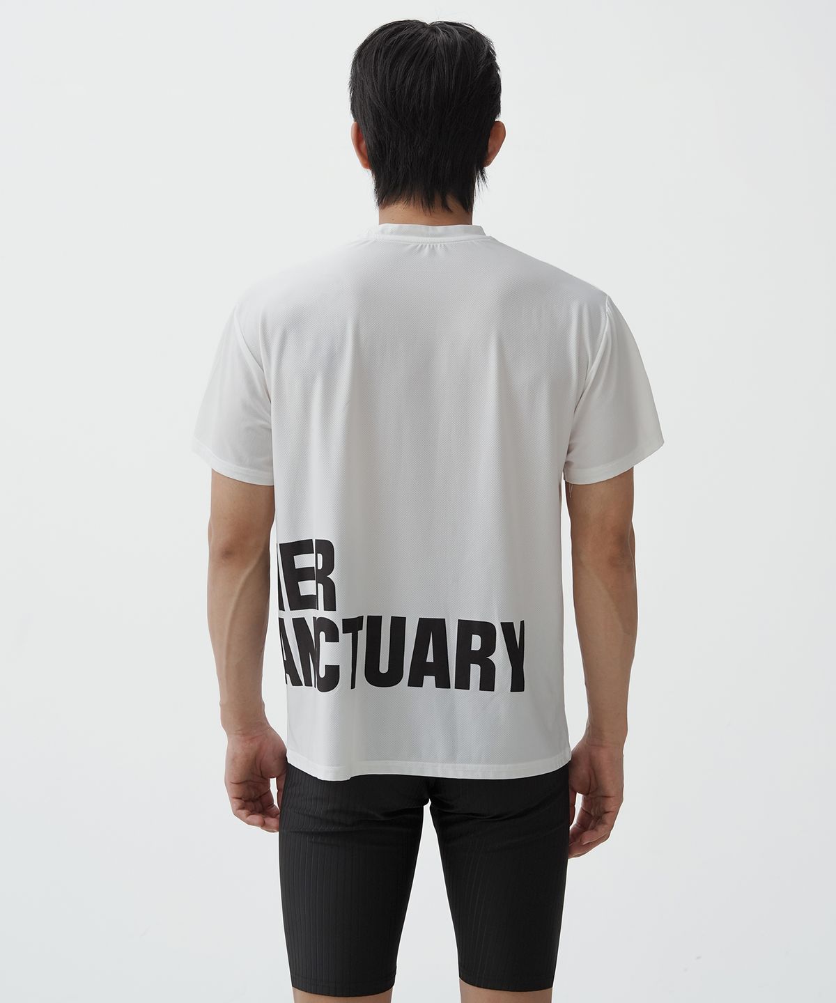 타스 (디아더생츄어리)(TAS (THEATHERSANCTUARY)) 오리진 빅로고 메쉬 반팔 티셔츠 (화이트)