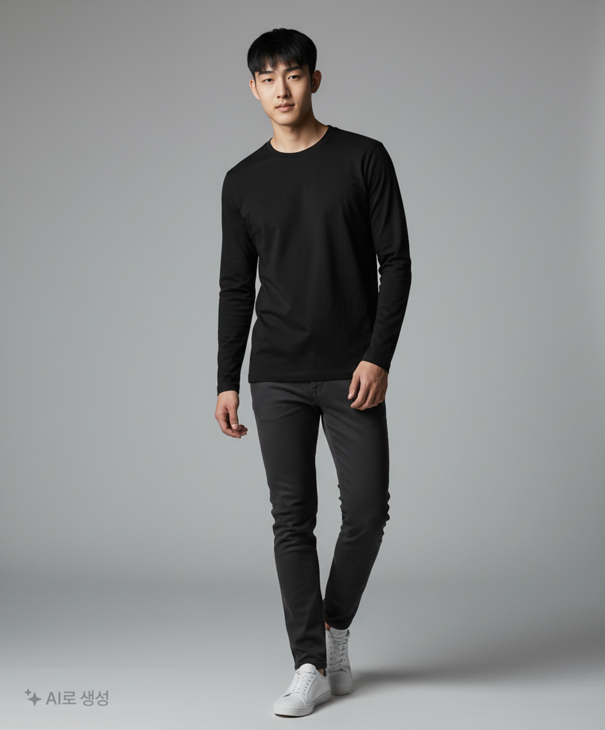 무신사 스탠다드(MUSINSA STANDARD) 긴소매 티셔츠 M