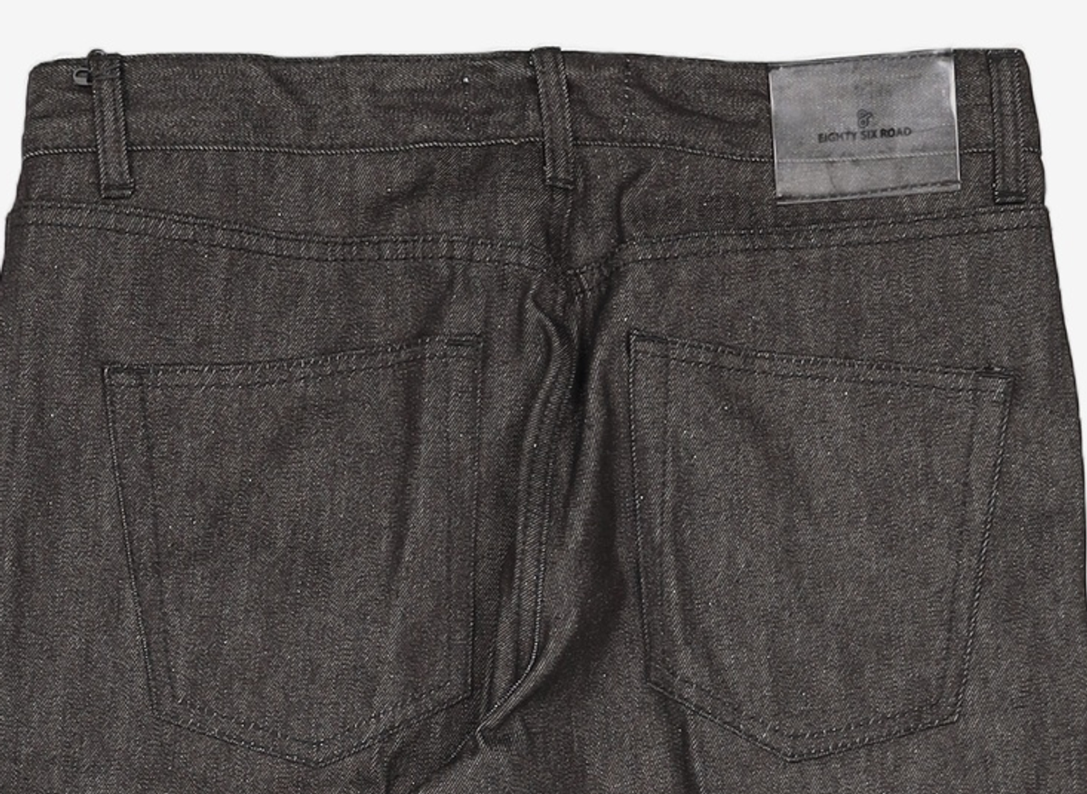 86로드(86ROAD) RAW BLACK PEARL / CROP TAPERED 32