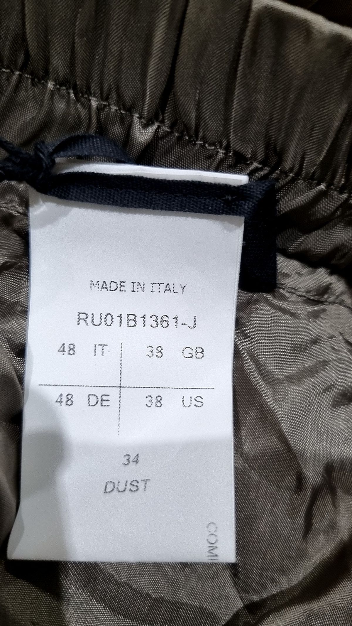 릭오웬스(RICK OWENS) 기타 바지 38