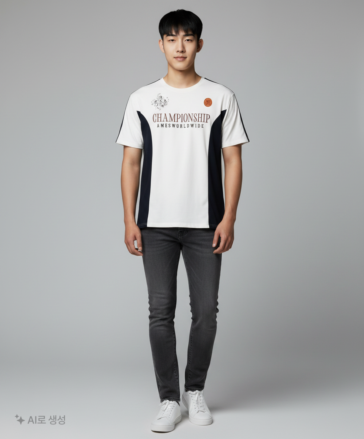 아메스 월드와이드(AMES-WORLDWIDE) 반소매 티셔츠 L