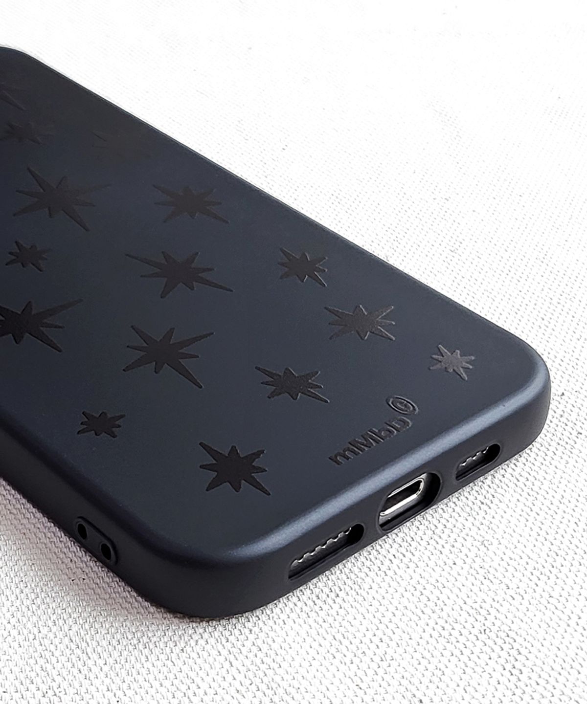 메모리즈바운더리(MEMORIESBOUNDARY) Stellar Scatter Phone Case BK (Black Jelly)