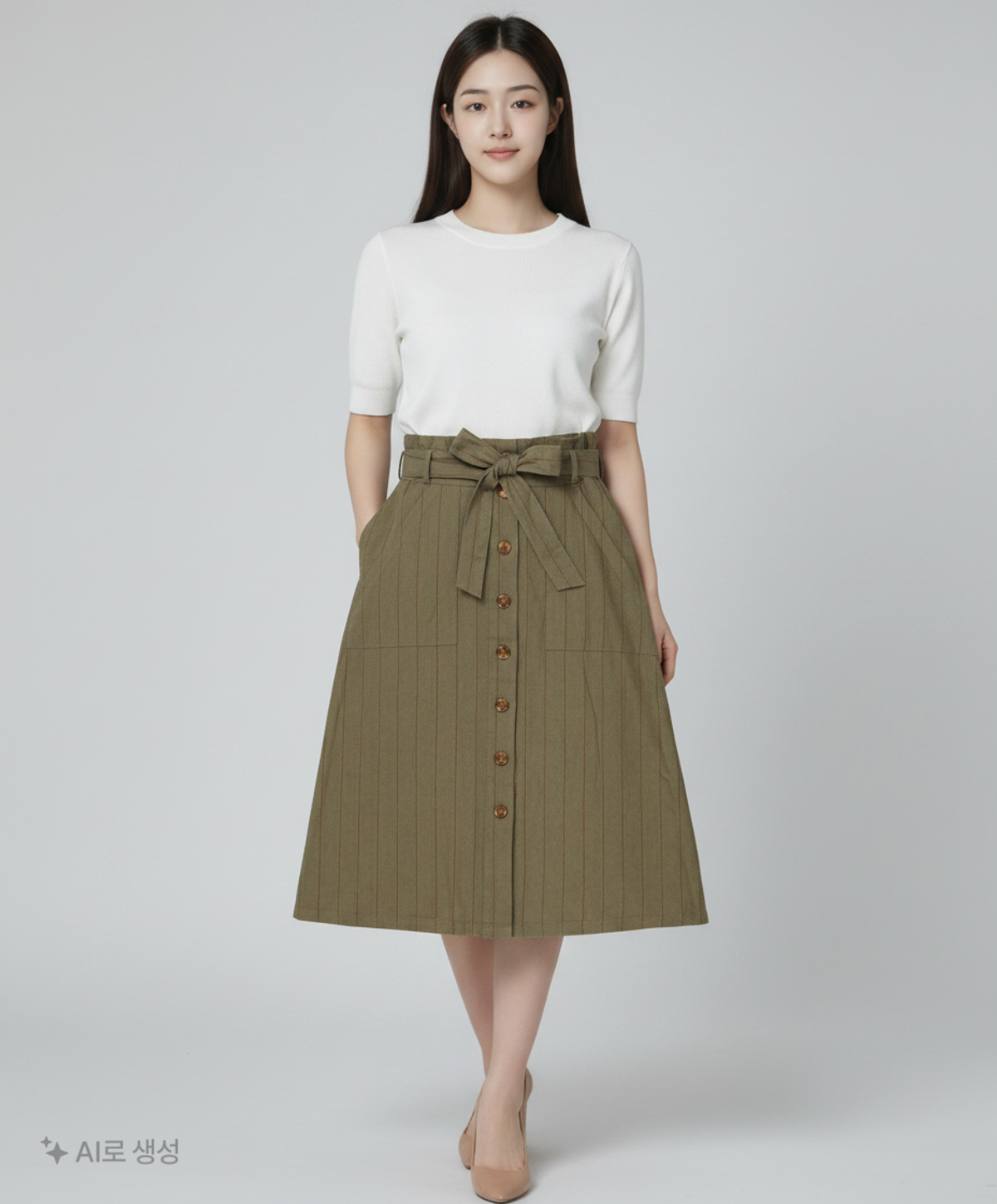 망고(MANGO) 롱스커트 XS