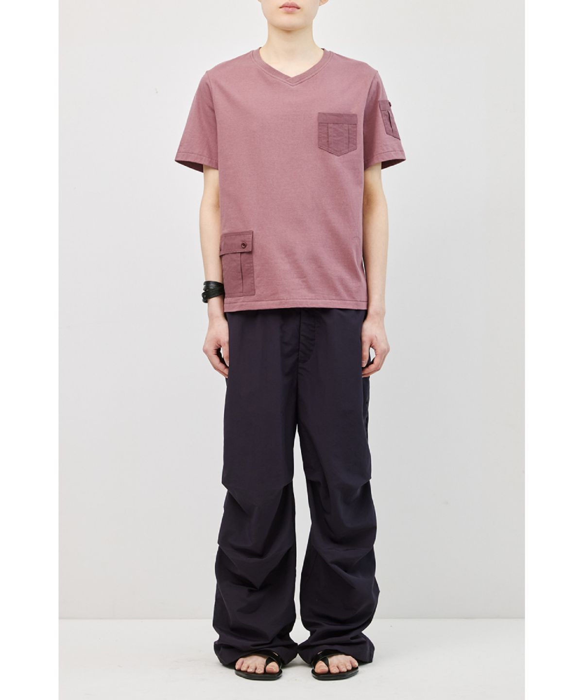 해칭룸(HATCHINGROOM) Snow Over Pants Dark Purple