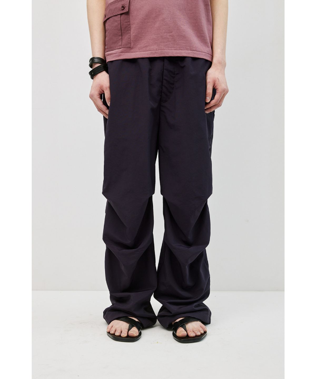 해칭룸(HATCHINGROOM) Snow Over Pants Dark Purple