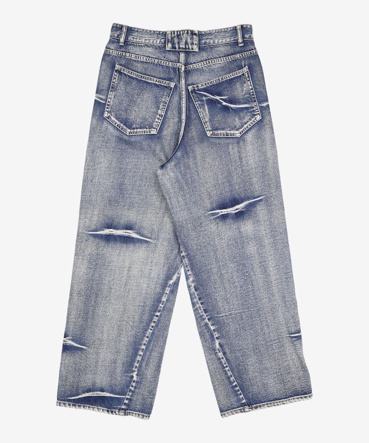 메종미네드(MAISON MINED) [SET] GRAPIC T-SHIRTS + PINCH DENIM PANTS 46