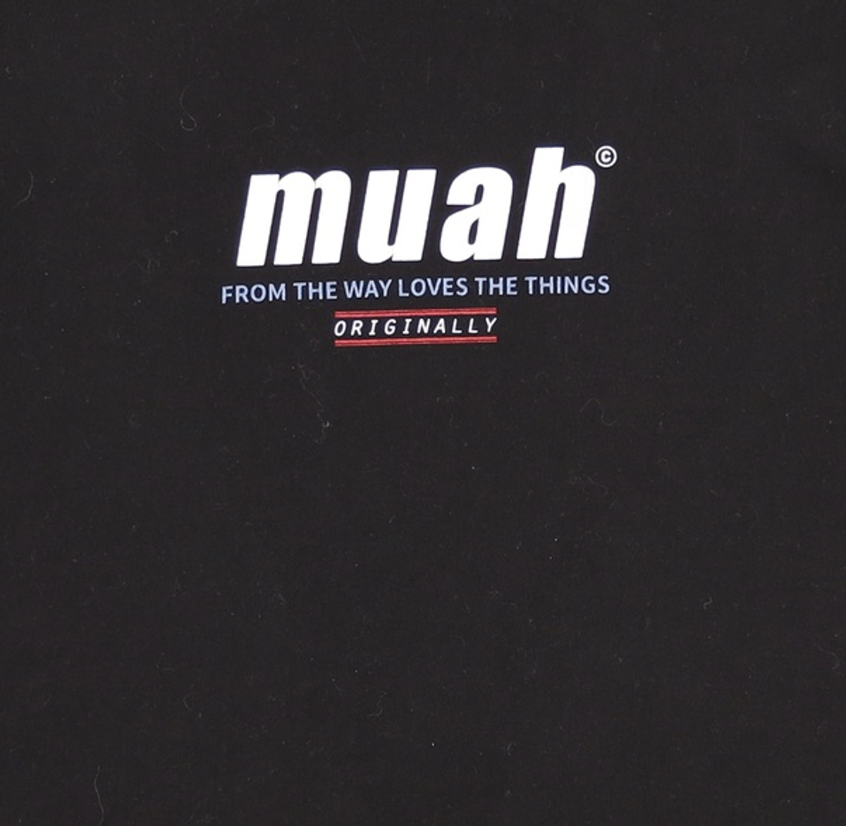무아무아(MUAHMUAH) 반소매 티셔츠 FREE