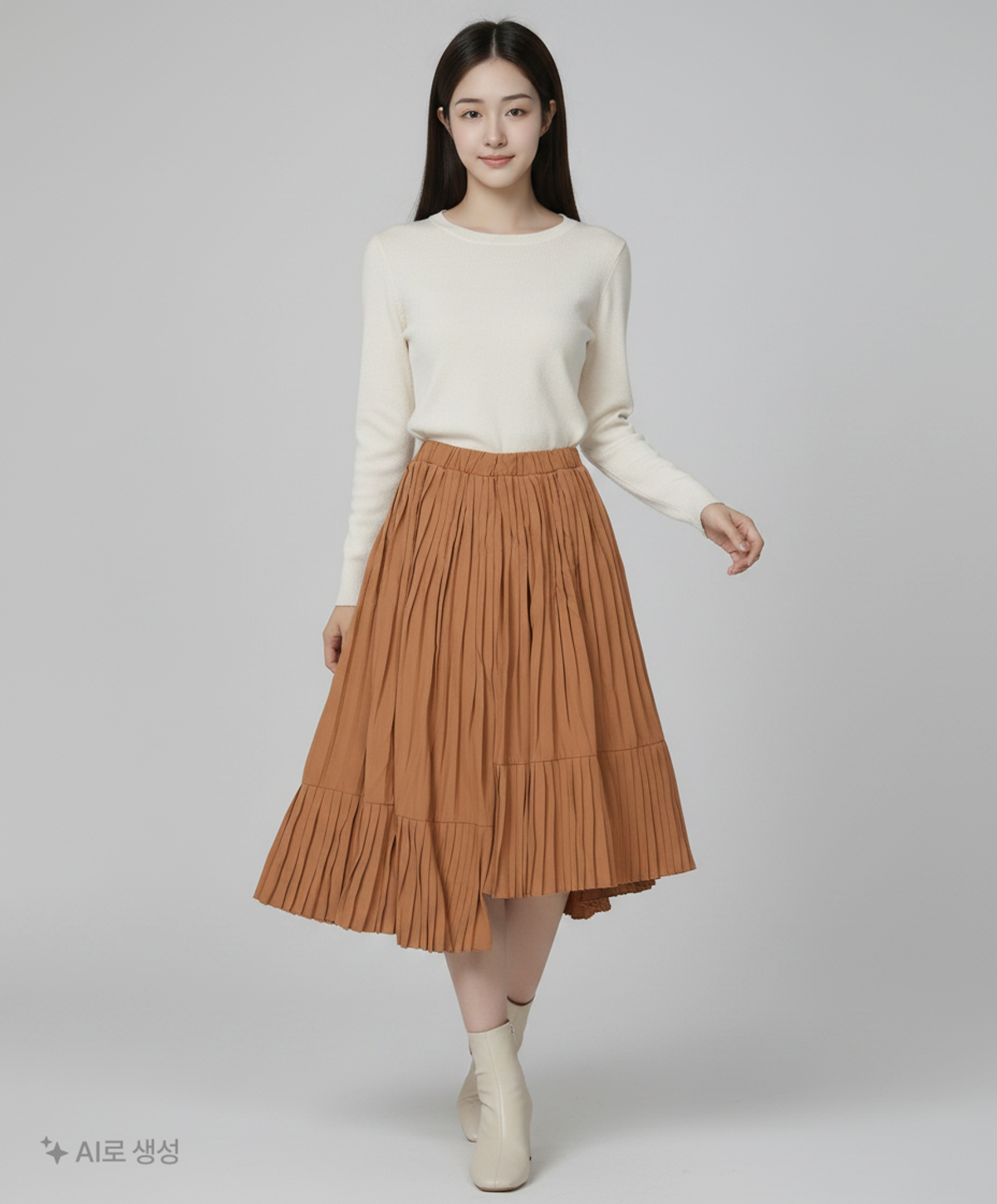 인디브랜드(INDIBRAND) 롱스커트 FREE