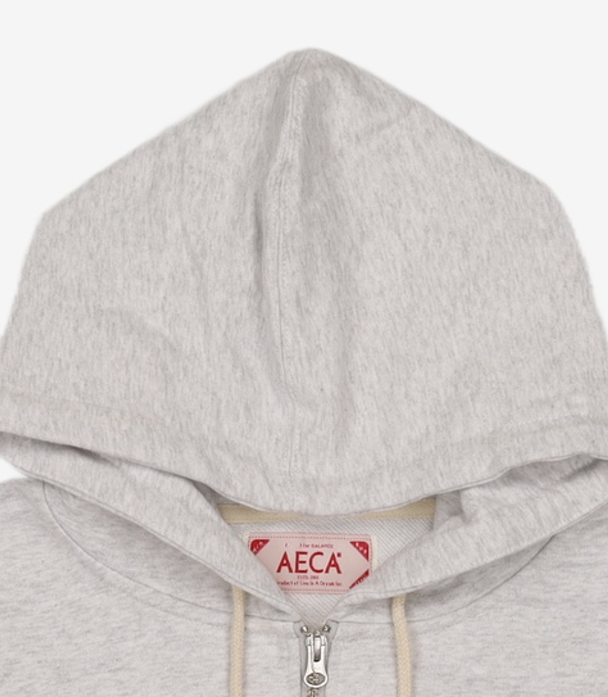 에이카화이트(AECA) AECA l MINSU ZIP UP HOODIE FREE
