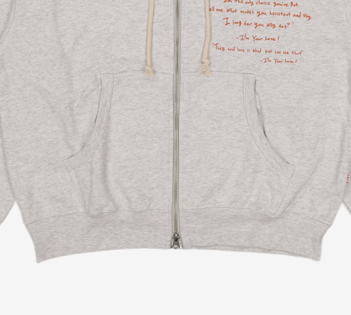 에이카화이트(AECA) AECA l MINSU ZIP UP HOODIE FREE