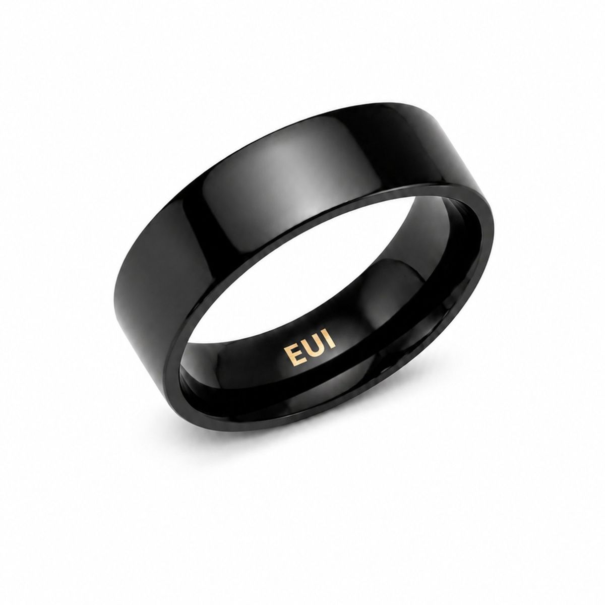 261이유아이(261EUI) 블랙 볼드 링 반지 EUI-JRG011B