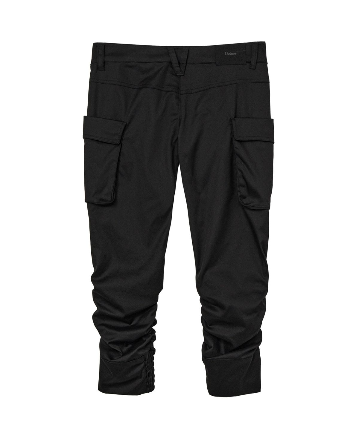 다이닛(DEINET) CARGO CAPRI PANTS IN BLACK