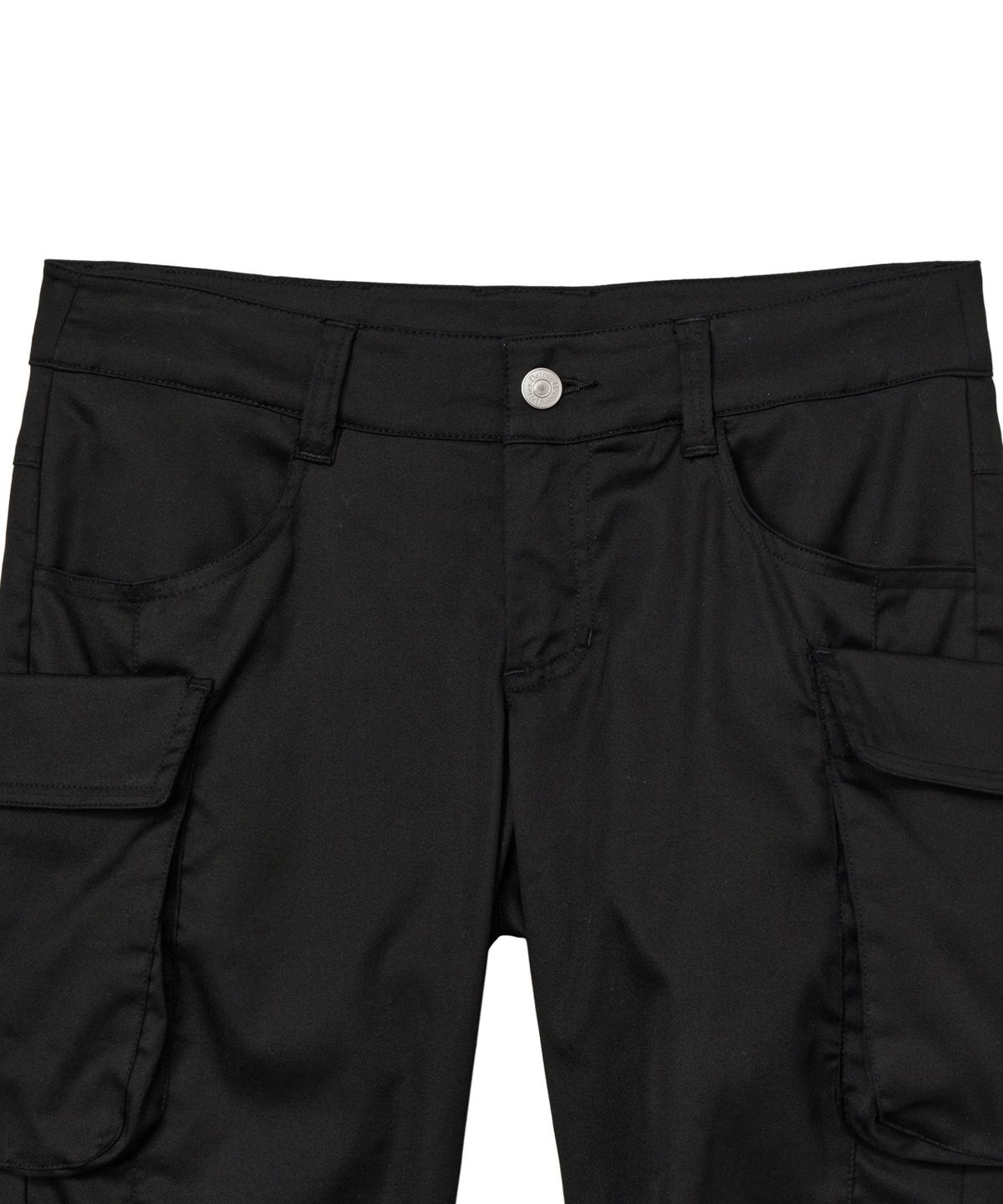 다이닛(DEINET) CARGO CAPRI PANTS IN BLACK