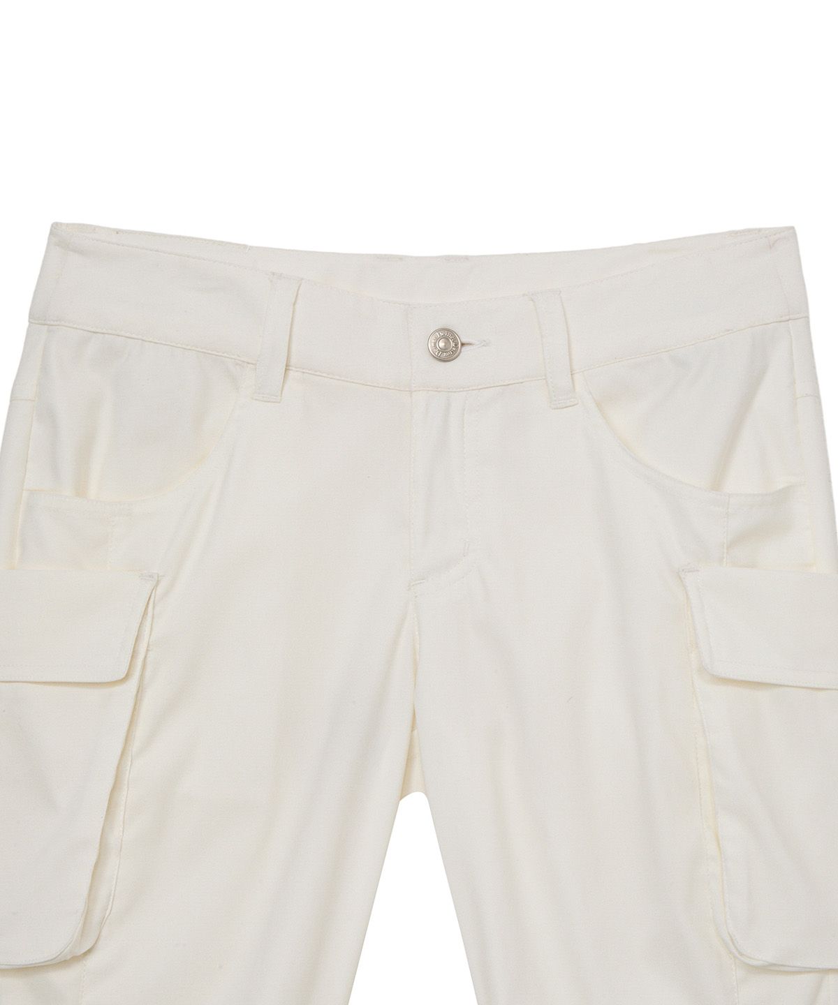 다이닛(DEINET) CARGO CAPRI PANTS IN WHITE