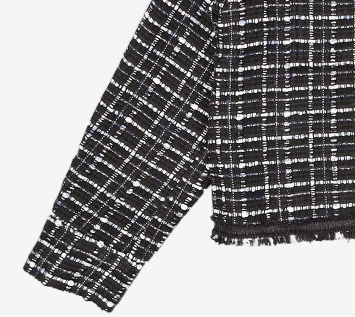 미쏘(MIXXO) 트위드 아우터형 숏자켓 MIWJKC233G M