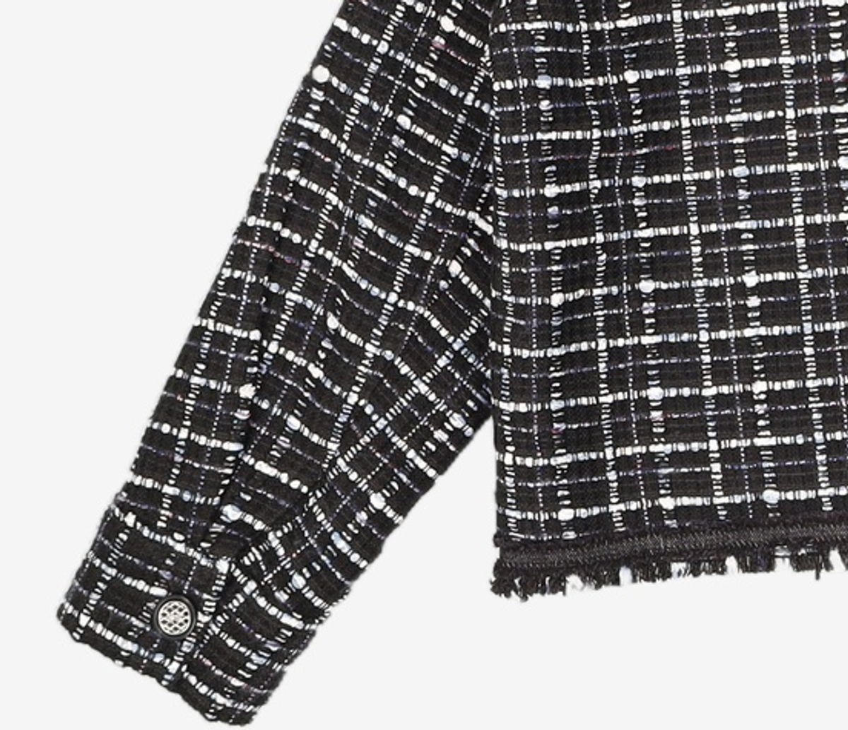 미쏘(MIXXO) 트위드 아우터형 숏자켓 MIWJKC233G M
