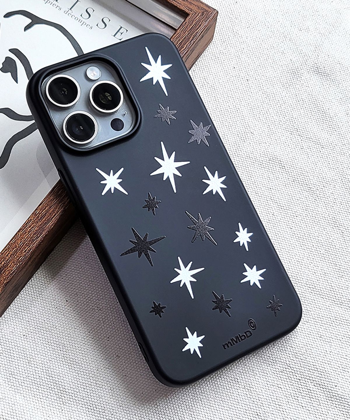 메모리즈바운더리(MEMORIESBOUNDARY) Stellar Scatter Phone Case Mix (Black Jelly)