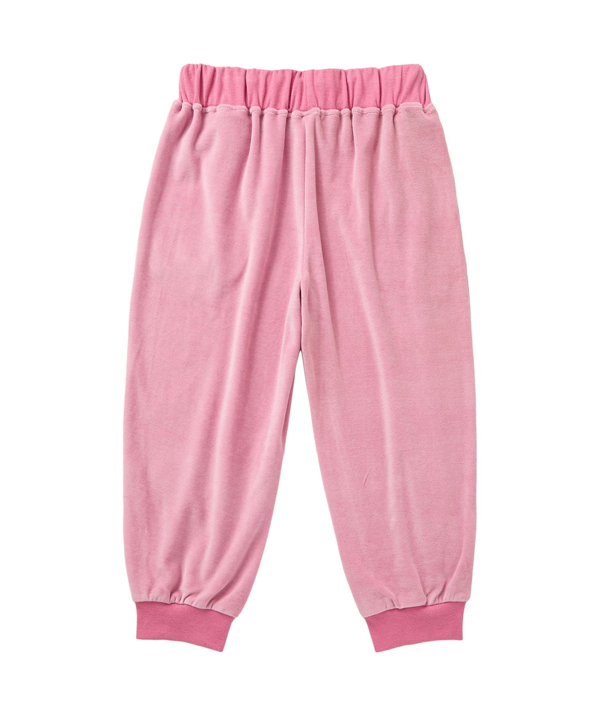 다이닛(DEINET) ROSE TYPO CAPRI JOGGER PANTS IN PINK