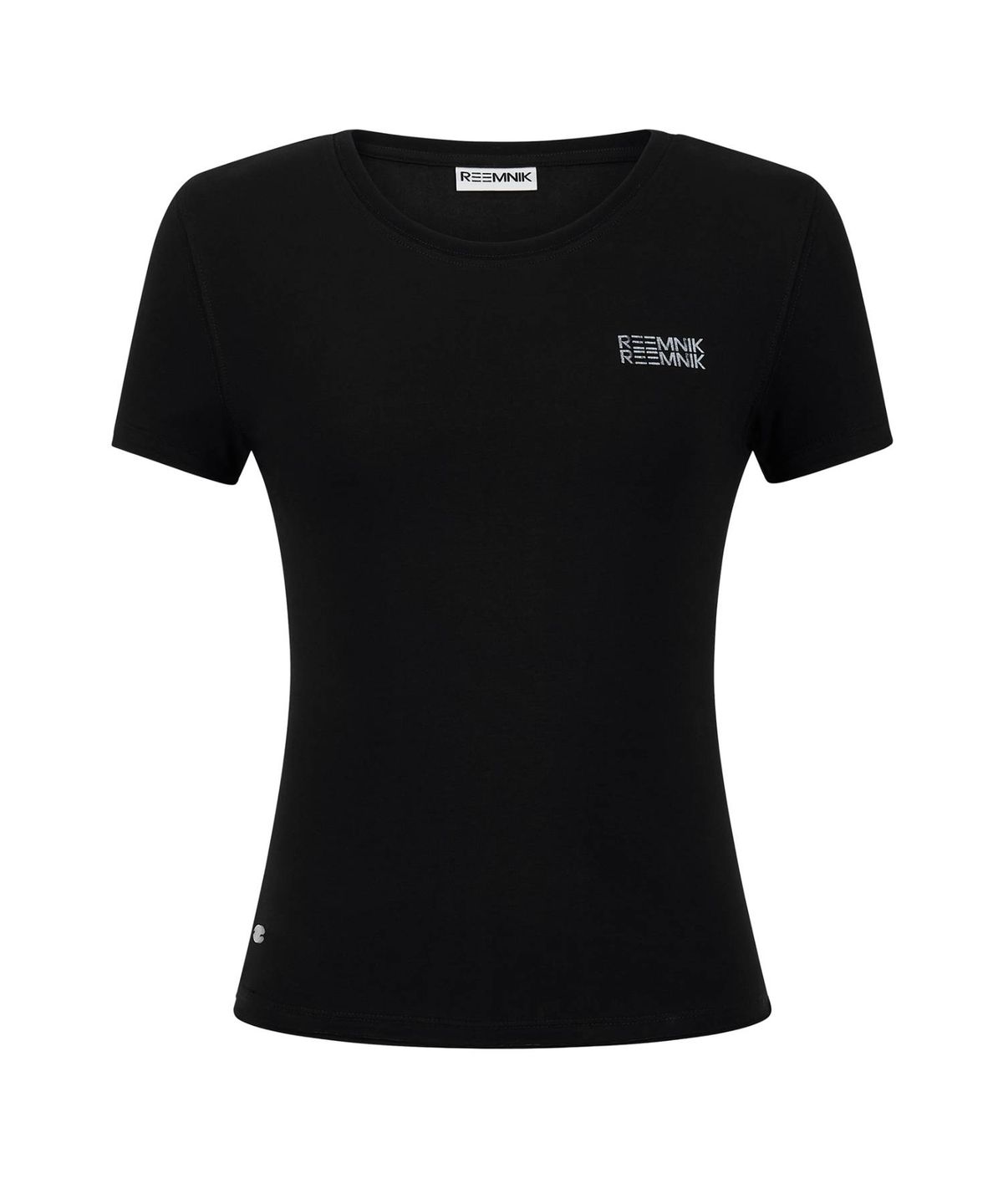 림닉(REEMNIK) MUTE BLANK SHORT-SLEEVED T-SHIRT [BLACK]