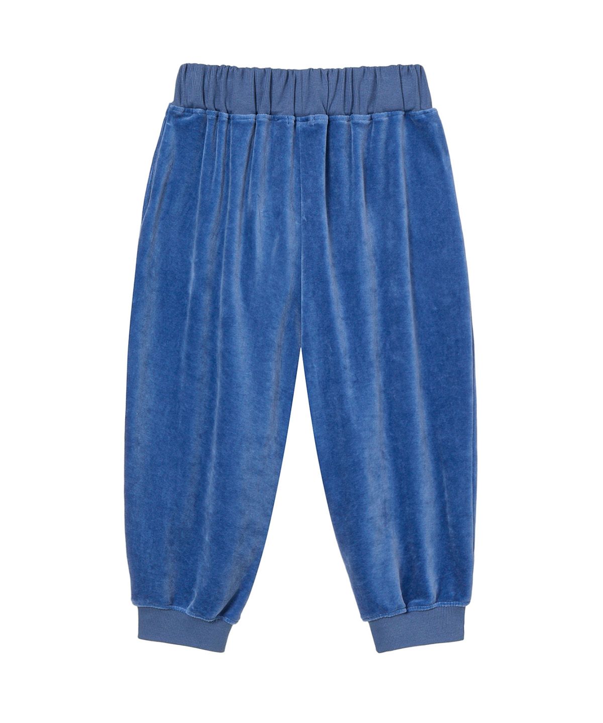 다이닛(DEINET) ROSE TYPO CAPRI JOGGER PANTS IN BLUE