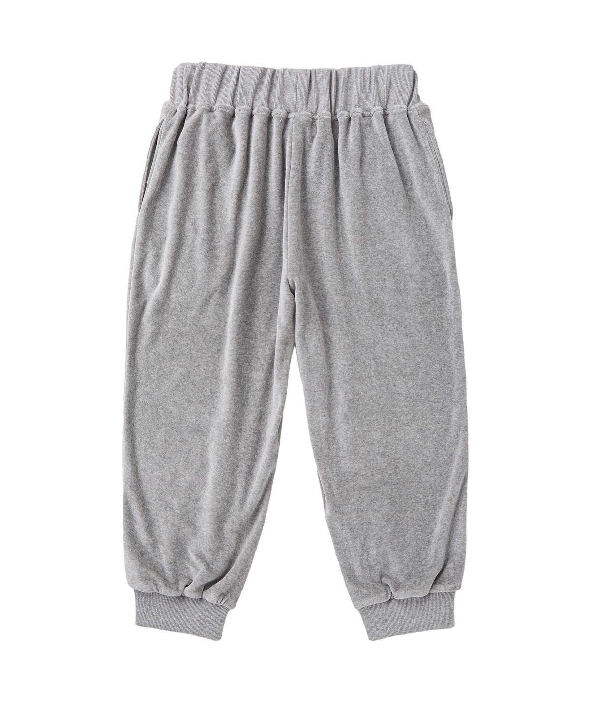 다이닛(DEINET) ROSE TYPO CAPRI JOGGER PANTS IN MELANGE GREY