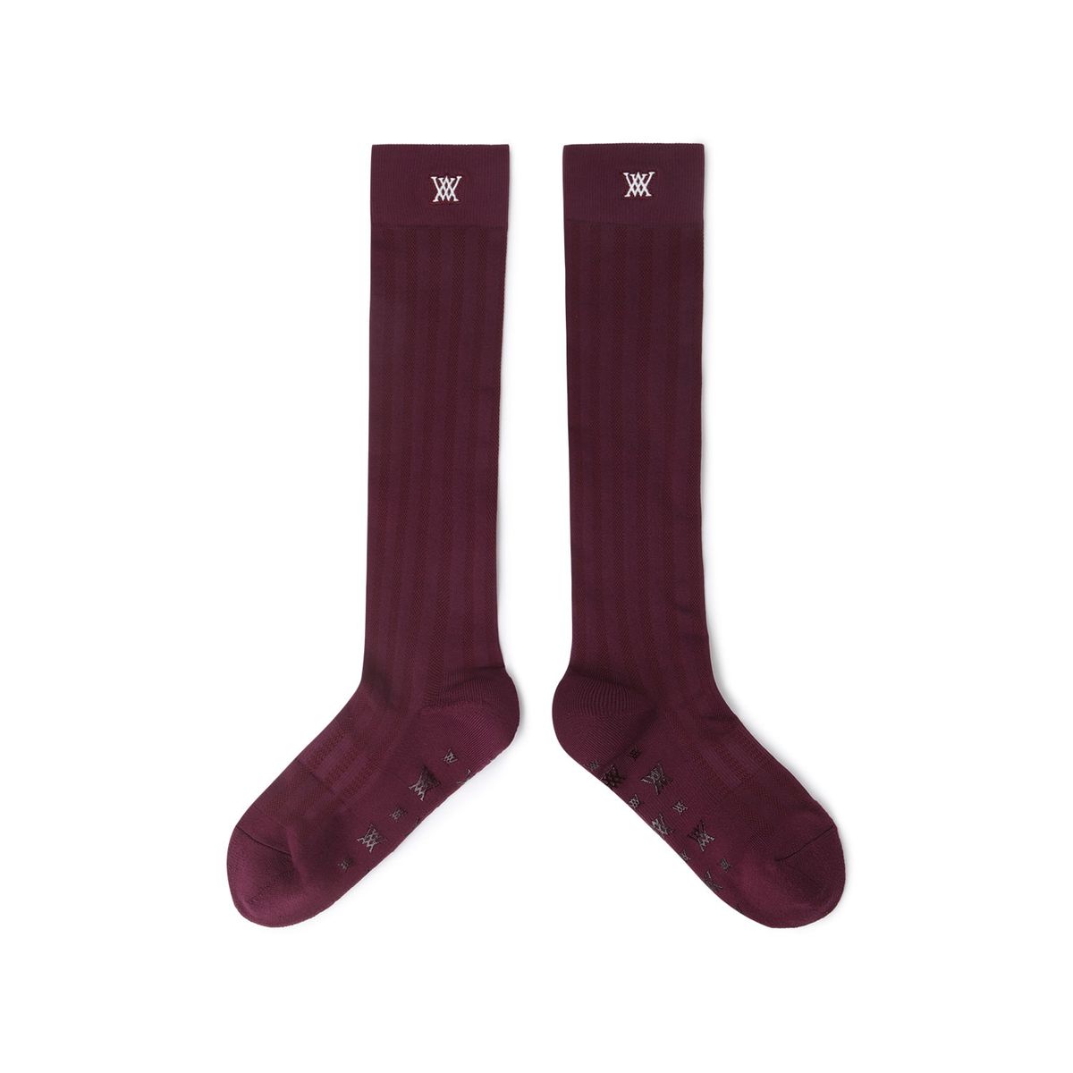 어뉴골프(ANEW GOLF) WOMEN COLOR POP KNEE SOCKS_BU