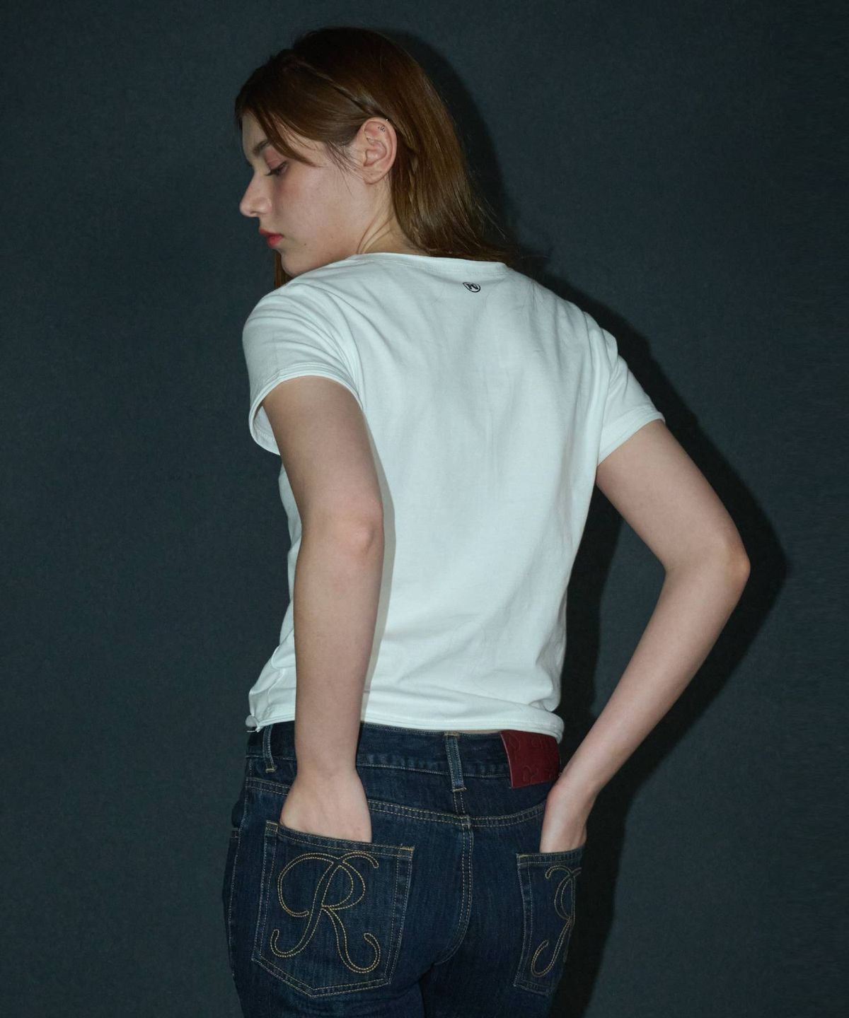 림닉(REEMNIK) MUTE BLANK SHORT-SLEEVED T-SHIRT [WHITE]