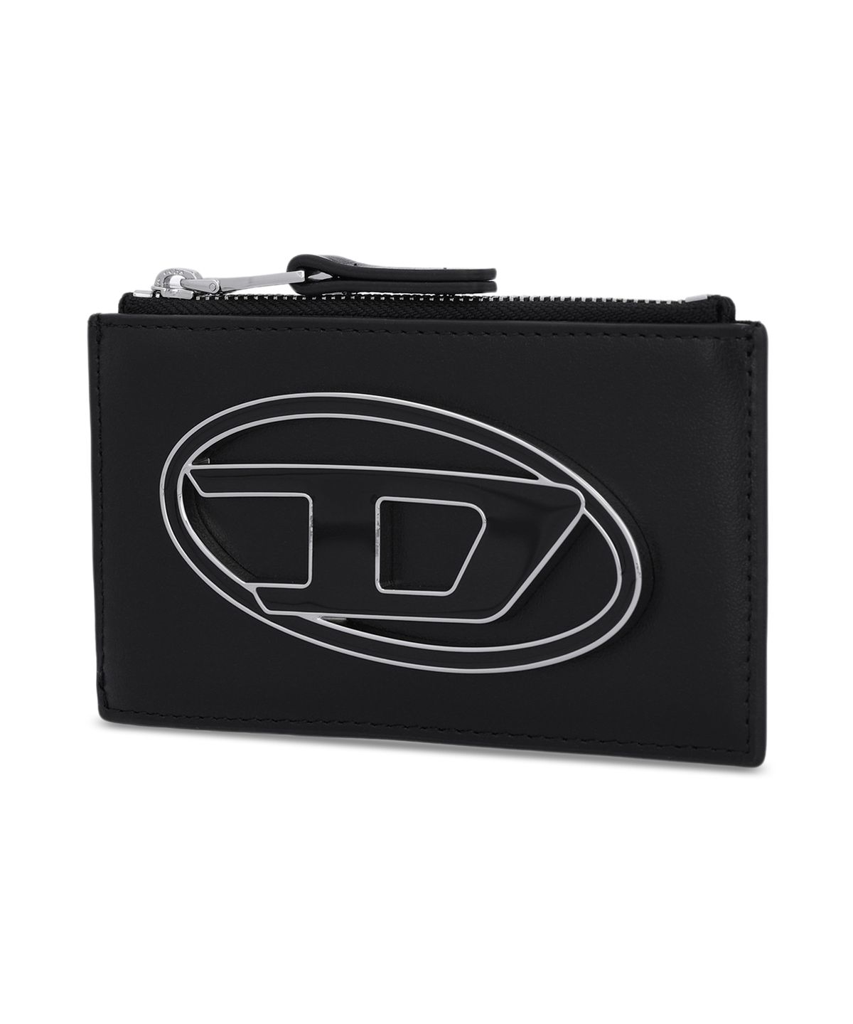 디젤(DIESEL) 1DR 트리폴드 지갑 - 블랙 / X10270PR818T8013