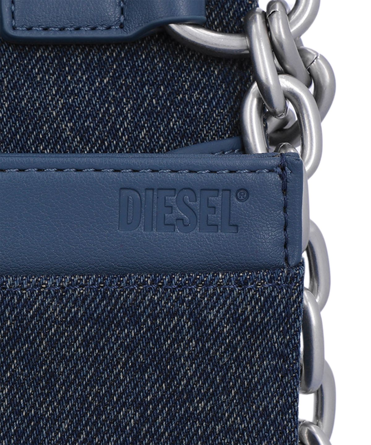 디젤(DIESEL) 참-D 월렛 온 체인 지갑 - 블루 / X10507P9071HB376