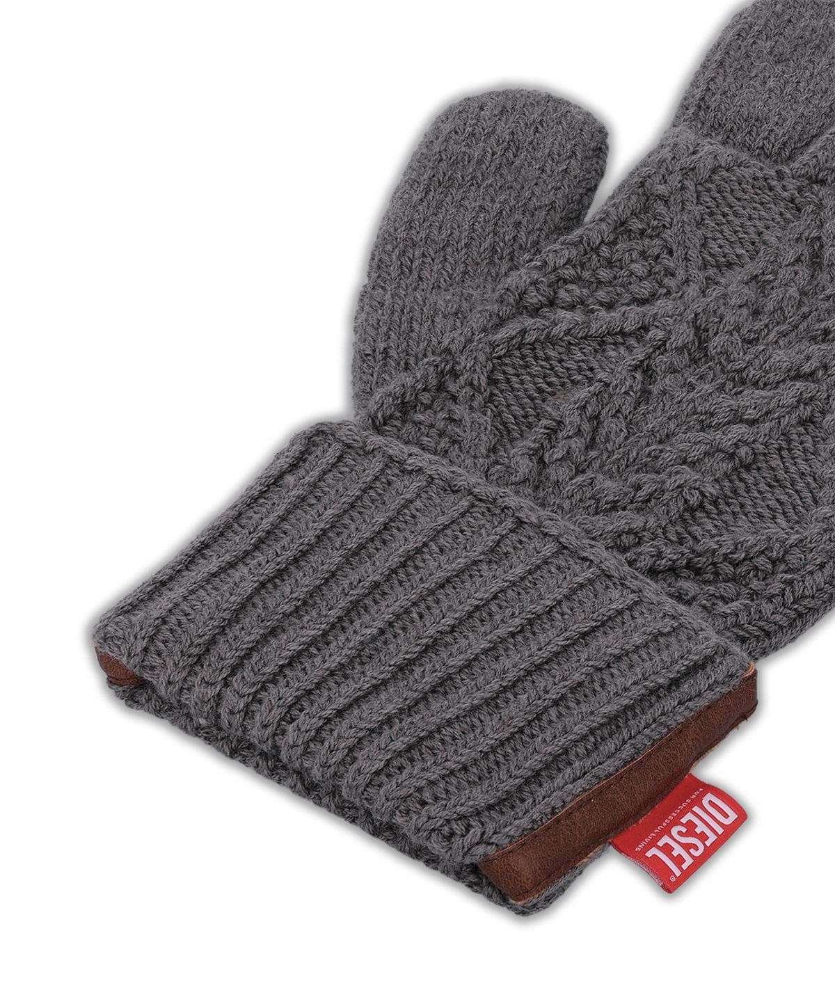 디젤(DIESEL) K-이노토 울 코튼 장갑 - 베이지 / A242350JMCN96S