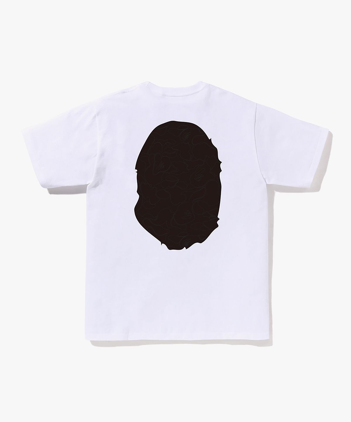 베이프(BAPE) 라인 카모 빅 에이프 헤드 티셔츠(M) WHITE