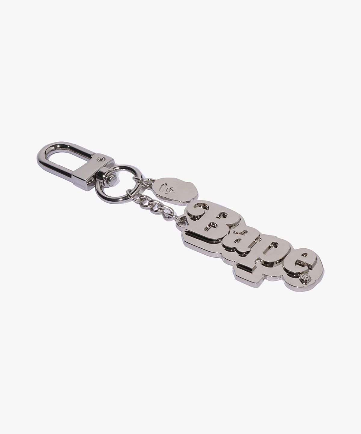 베이프(BAPE) 로고 메탈 키체인