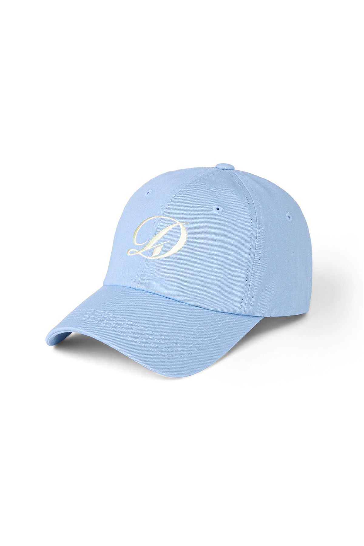 다이닛(DEINET) ESSENTIAL D LOGO BALL CAP IN SKY BLUE